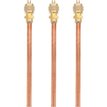 3 pièces d'outils en cuivre pour la réfrigération, vannes de service pour climatiseur