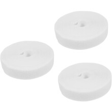 3 Rollen Kabelorganisator, selbstklebend mit Klettverschluss, Kabelbinder