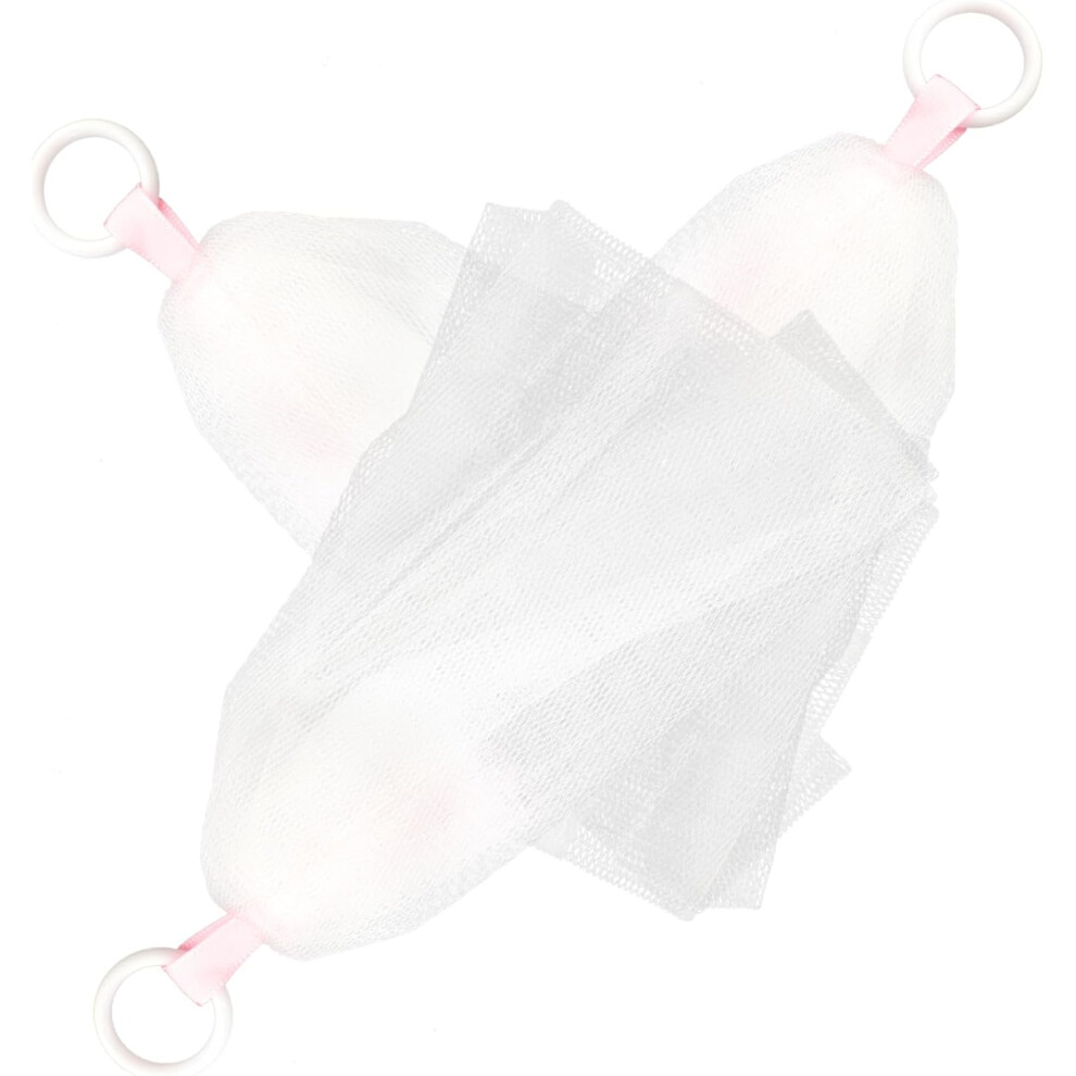 Hkhbjs Soap Pouch Net 3Pcs Foaming Cleansing Mesh Exfoliating Holder