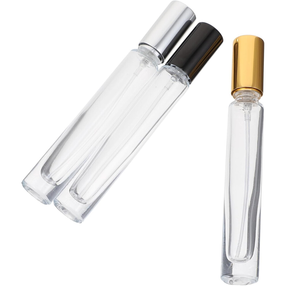 Hkhbjs 3Pcs Leakproof Travel Glass Spray Bottle Portable Perfume Refill Bottle For Cleaning And Plant Mist