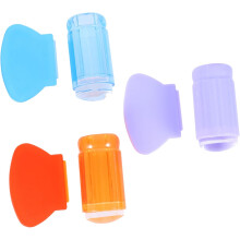 6 buc ștampile de unghii din silicon, instrumente de ștanțare pentru unghii DIY, răzuitoare pentru set de manichiură