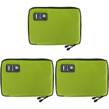 3-teiliges Kabelmanagement-Set, USB-Kabelaufbewahrungsorganizer für Reise-Gadget-Etuis