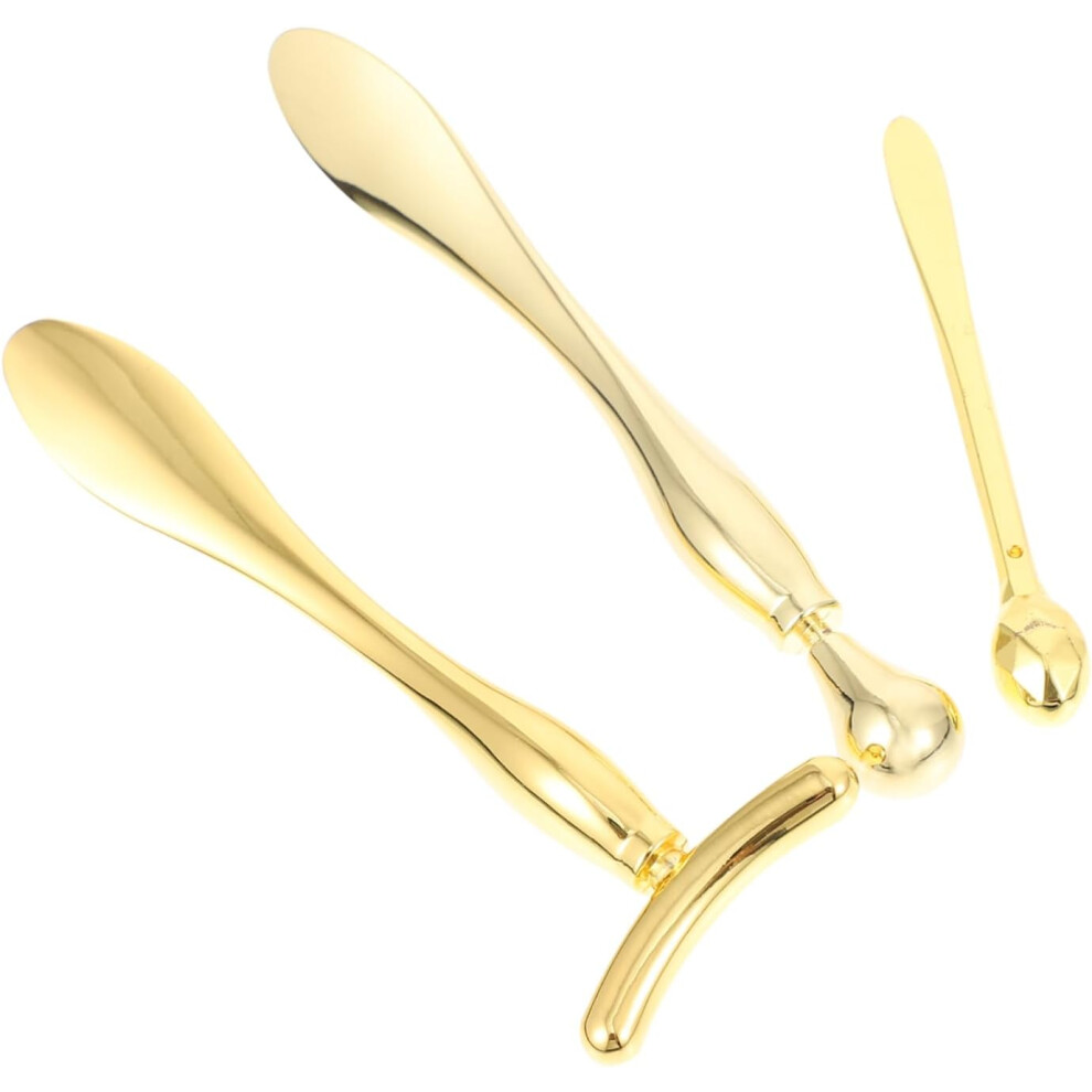 Hkhbjs 3Pcs Eye Cream Spoon Set Facial Massage Applicator Skin Care Tool