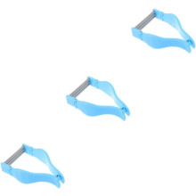 Depiladora facial de resorte de 3 piezas para rostro y labio superior, depiladora facial femenina, depilación con hilo.