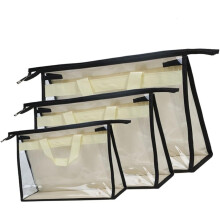 3-teiliges Set mit Staubbeuteln für Handtaschen inklusive PVC-Aufhängehüllen, Schwarz, Klein, Mittel, Groß, Schutzhülle