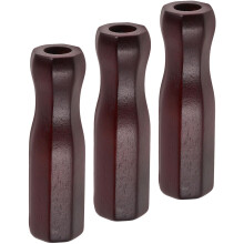 mangos octogonales de madera para futbolín de 4,91 pulgadas (12,4 cm) - Repuestos para mangos de futbolín