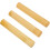 Bamboo Toothbrush Holder Travel Case 3pcs Set Light Brown Practical Toothbrush Container 1