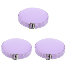 3 cintas métricas redondas, prácticas y convenientes para coser.