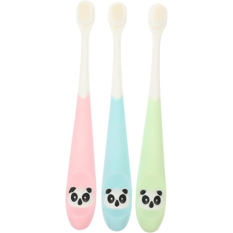 Hkhbjs 3Pcs Boy Girl's Toothbrush Boy Girl Toothbrush Manual Travel And Girls Soft Bristle Household Teeth Cleaning Tools