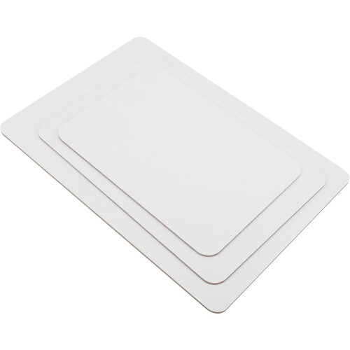 3er-Set doppelseitige, kleine Whiteboards (A5, A4, B5)