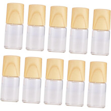 30 Stück leere, wiederbefüllbare Glas-Rollflaschen für ätherische Öle – auslaufsicher