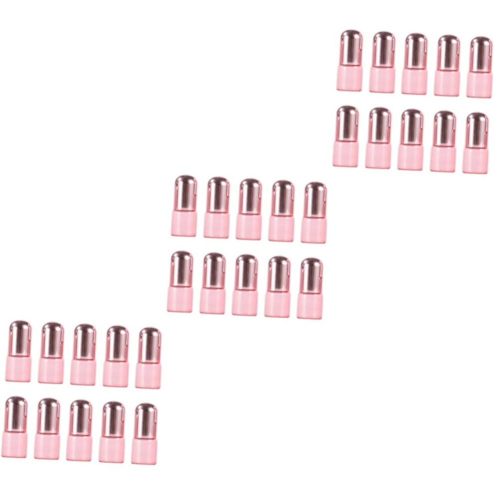 Hkhbjs Gold 30Pcs Refillable Roller Bottles For Oil Glass Essential Oil Roller Bottles For Making Perfume At Home Travel