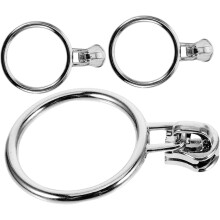 3pcs Zinc Alloy Zipper Pullers Replacement Set for Clothes Repair Coat Suitcase Zipper Slider Replacements Tailor