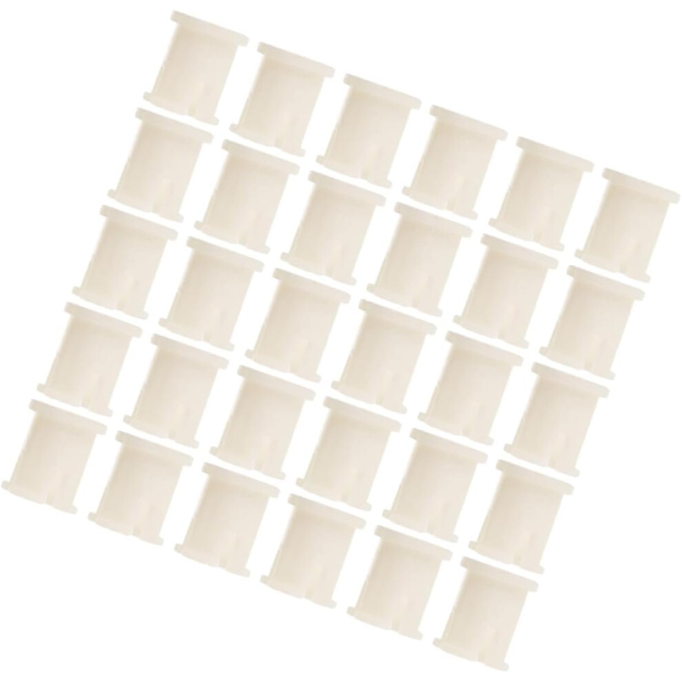 30Pcs Caster Socket Sleeve Inserts Rubber Cap For Game Chair Office Chair Furniture Accessories Caster Stem Inserts 5455468167515