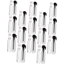 90 Stück ätherische Öl-Glasflaschen mit Tropfverschluss für Parfümproben, Öltropfflaschen zum Selbermachen