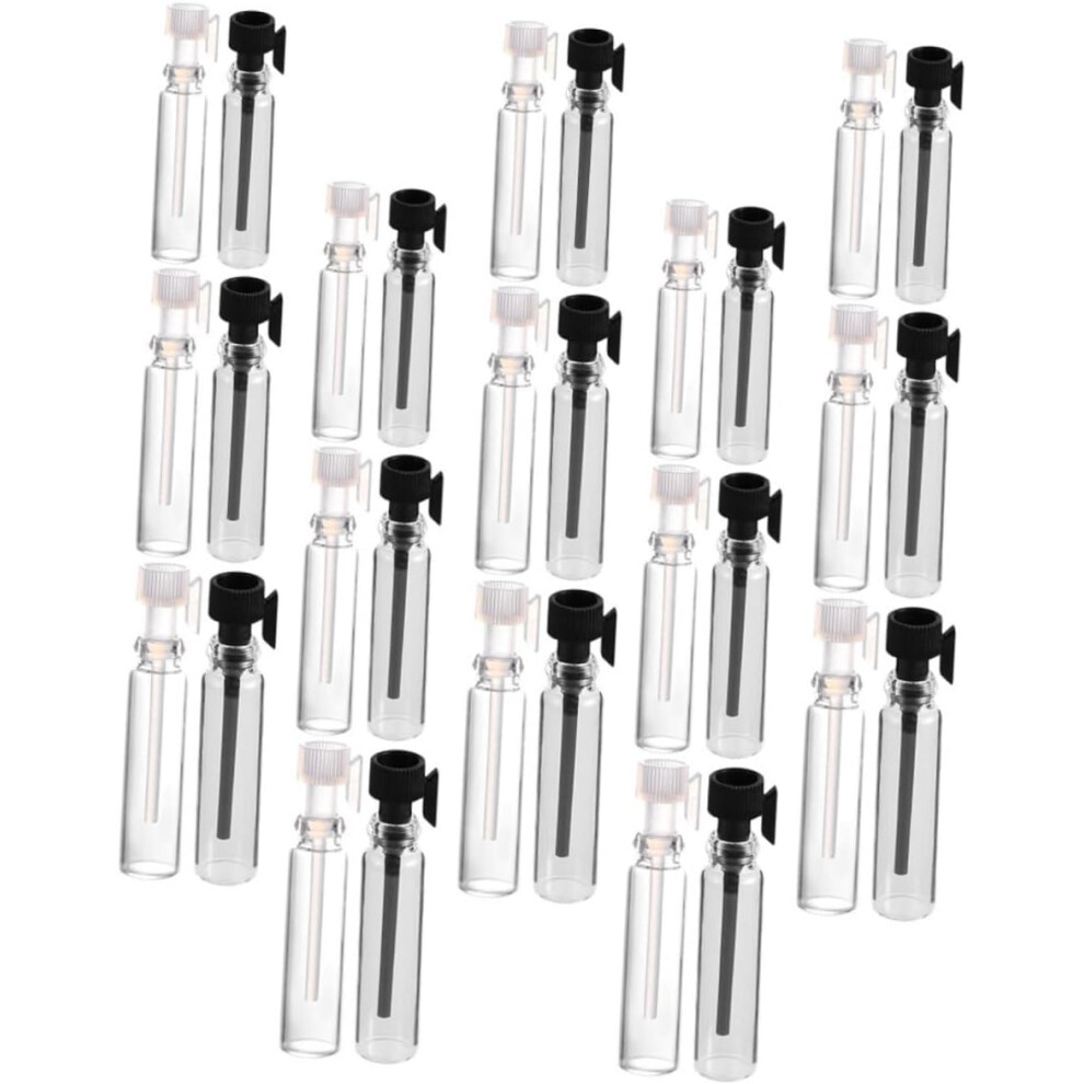Hkhbjs 90Pcs Essential Oil Glass Dropper Bottles For Perfume Sample Dispenser Oil Dropper Bottle For Diy