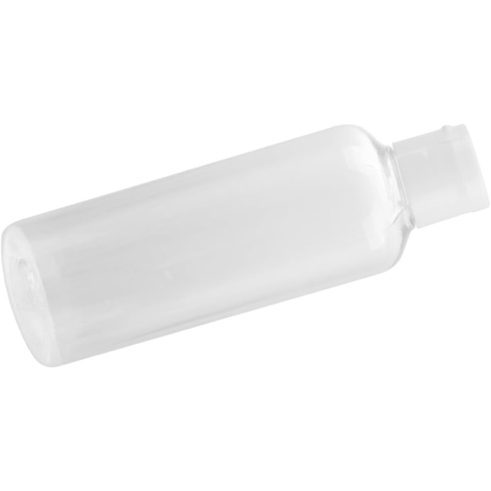 Hkhbjs White Refillable Emulsion Bottle 30Pcs 100Ml Cosmetics Travel Shampoo Container Leakproof Portable For Toiletries