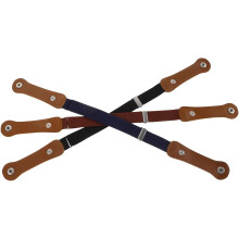 cinturones elásticos para niños, ideales para jeans, vestidos y ropa casual. Colores: negro y azul marino.