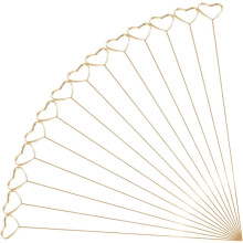 30 elegante florale Kartenhalter-Clips für Notizzettel, geeignet für Blumenarrangements, Hochzeiten und Partys