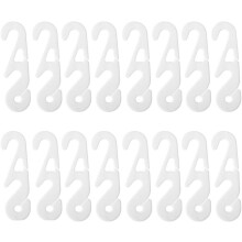30 ganchos extensores para mascarillas con hebilla ajustable en forma de S para correas de mascarillas y protección para las orejas, para uso diario.