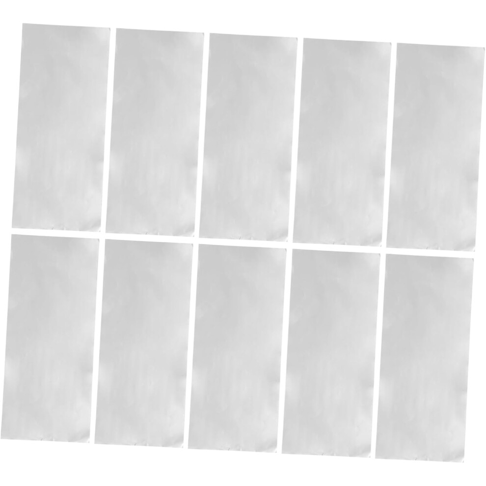 Hkhbjs 30Pcs Aluminum Foil Sheets Hair Coloring Hair Highlighting Strips Reusable Dyeing Separating Foil