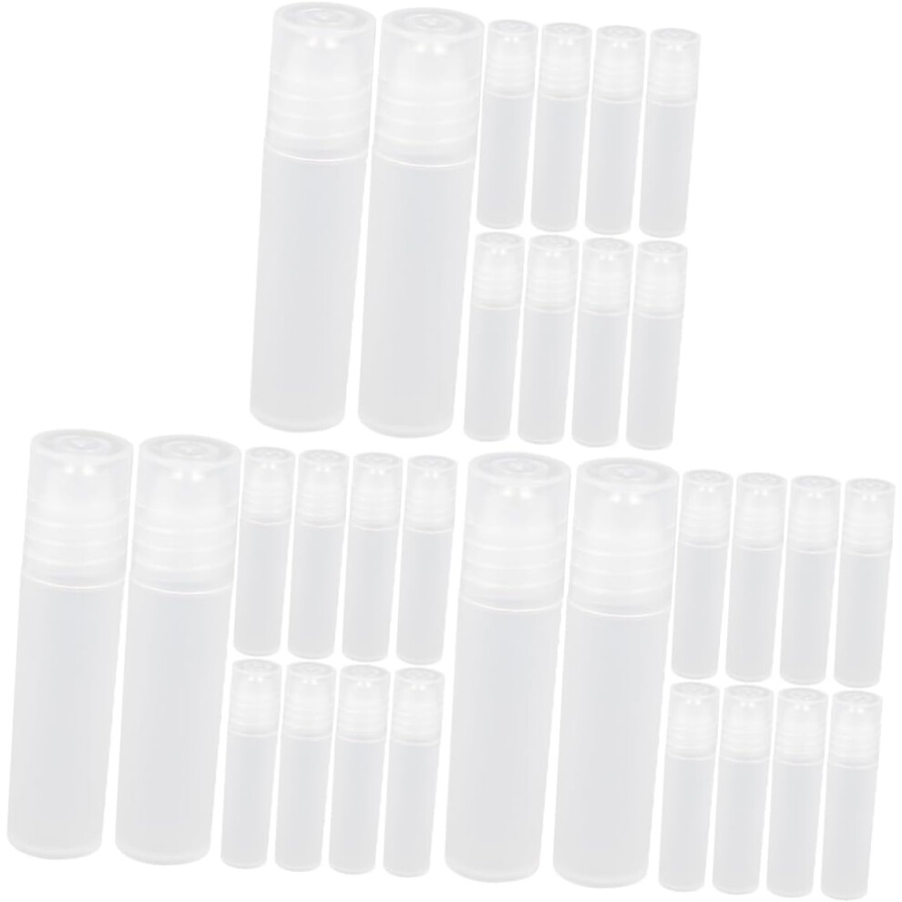 Hkhbjs 30Pcs Roller Perfume Bottles Container Empty Perfume Rolling Ball Bottles