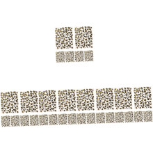 30 Blatt temporäre Körperaufkleber für Frauen, Leoparden-Tattoos, Transferaufkleber, Halloween-Party-Dekoration, Cosplay, realistische Aufkleber