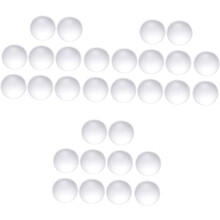 Lot de 30 lentilles de grossissement en verre optique double convexe PMMA pour la lecture et l'inspection en physique, sans danger pour les mains