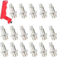 30 Stück Metallspikes für Lauf- und Sprungschuhe inklusive Spike-Entferner