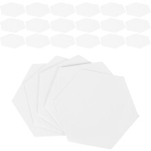 300 Stück sechseckiges Patchworkpapier, 26 mm, DIY-Bastelpapier für die Feiertage