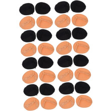 16pairs Lace Half Insoles High Heel Inserts Pads Shoes Pads for Forefoot Pain Relief Use Slip Shoes Cushions