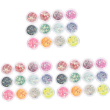 Glitzergel für Körper, Gesicht und Haare – Karneval, Party, Halloween – Make-up-Zubehör inklusive Pailletten-Glitzergel für den Körper