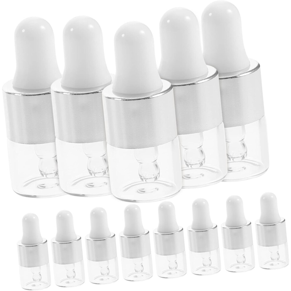 Hkhbjs 30Pcs Leakproof Dropper Bottles Glass Small Liquid Bottles For Essential Oil And Travel Dropper
