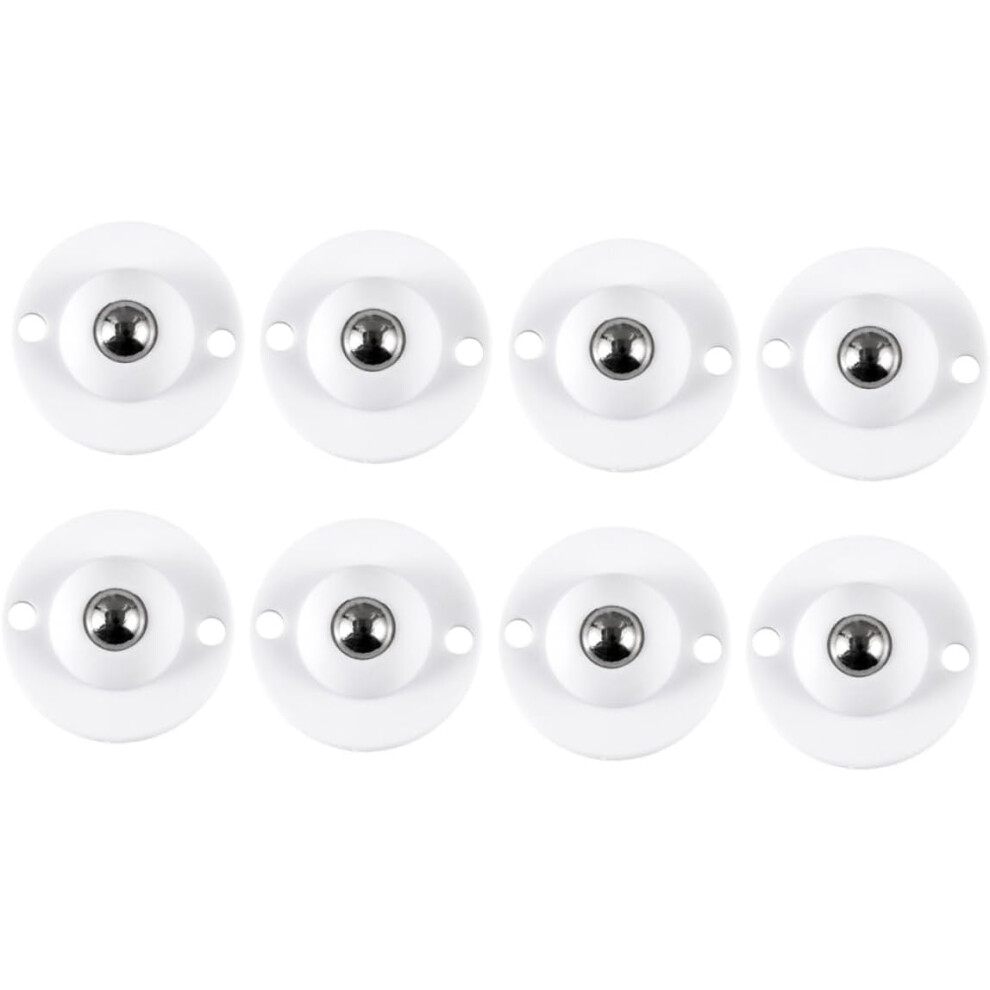 32Pcs Caster Wheel Replacement Adhesive Paste Pulley For Storage Box Wheels Casters 5455468170263