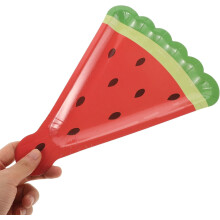 Triangle Watermelon Paper 16pcs Set, Food Dessert for Party Supplies, Summer Tableware