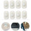 16 poleas adhesivas para cajas de almacenamiento creativas, ruedas autoadhesivas. 5