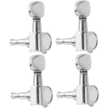 4pcs Ukulele cabeça botão acessório Ukulele corda sintonização Pegs metal resina sintética resistente fácil de instalar