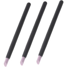 3-teiliger Quarz-Schleifkopf, Nagelpflegewerkzeug, Polierstift zur Entfernung abgestorbener Haut und Nagelhaut, Maniküre-Puffer, Schleifstab