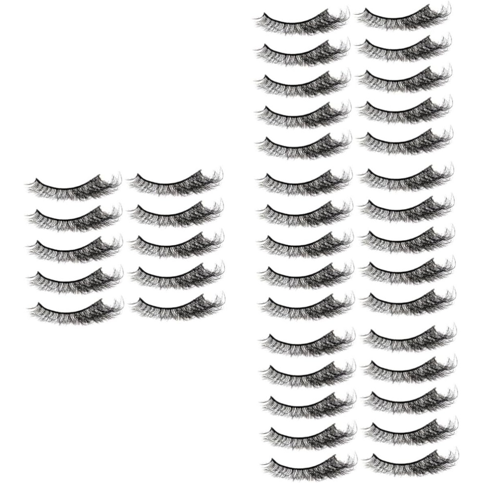Hkhbjs Curly False Eyelashes For Women Makeup Supplies Natural Look Lashes For Eye Makeup Enhancement