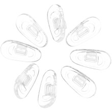 4 Paar weiche Silikon-Nasenpads für Brillen – Brillenzubehör für Sport, Reisen und den täglichen Gebrauch