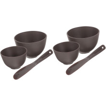 Gesichtsmasken-Schale, Stäbchen-Set, Silikon, DIY-Hautpflege-Maskenschale, Spatel, Mischwerkzeug