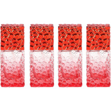 4 Stück 27 ml Glasparfümfläschchen, leichte Reiseparfüm-Sprühflaschen