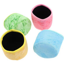 4-teiliges Neopren-Kaffeebecher-Set, isolierte Hüllen für 16-Unzen-Eis am Stiel- und Eiskaffeebecher
