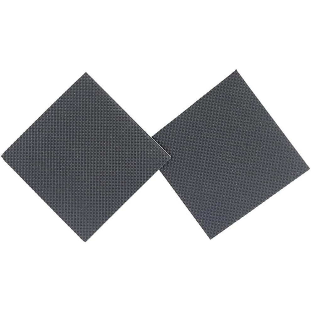 Hkhbjs 4 Pairs Non-Slip Self-Adhesive Square Shoe Sole Protectors