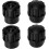4pcs Soprano Saxophone Plug Replacement Set, Small Size Plastic Sax Stopper 1