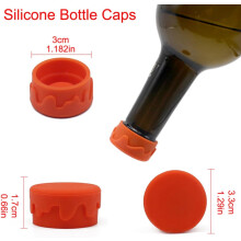 Conjunto de tampão de garrafa de vinho de silicone reutilizável de 16pcs com vedação hermética e design à prova de vazamento