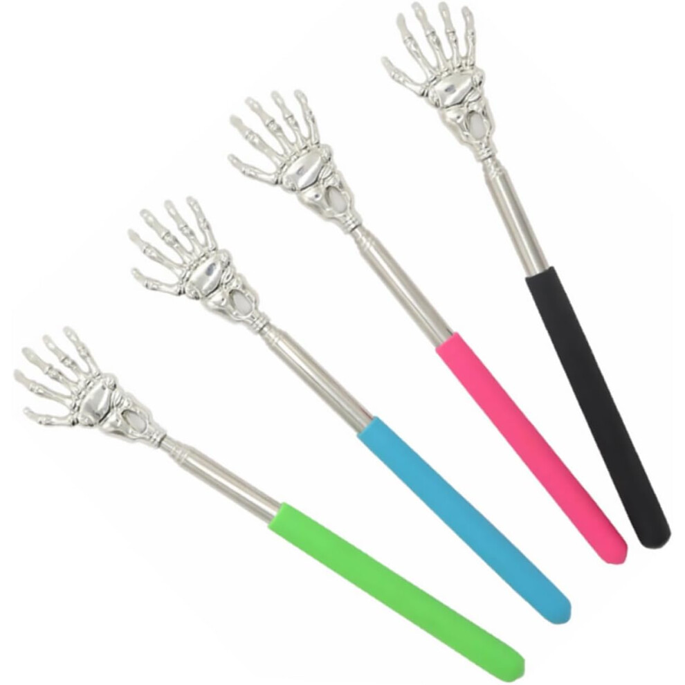 Hkhbjs 4Pcs Scratching Stick Back Scratcher Claw Scraper Long Made Of Stainless Steel