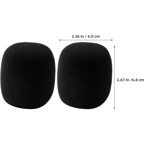 18 Stück Mikrofon-Windschutz-Popfilter aus robustem EVA-Material 1