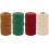 4pcs 2mm Macrame Cotton Cord Set for DIY Crafts, Knitting and Handmade Projects 1