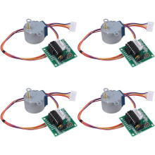 4 Sets Schrittmotor- und Treiberplatinen mit Direktanschluss und Entwicklungsboards